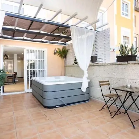 Ke Casetta Tenerife Arco Iris Del Mar With Jacuzzi Daire *